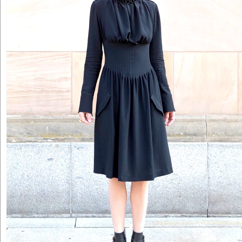 Easther Perbandt black dress from making the cut!